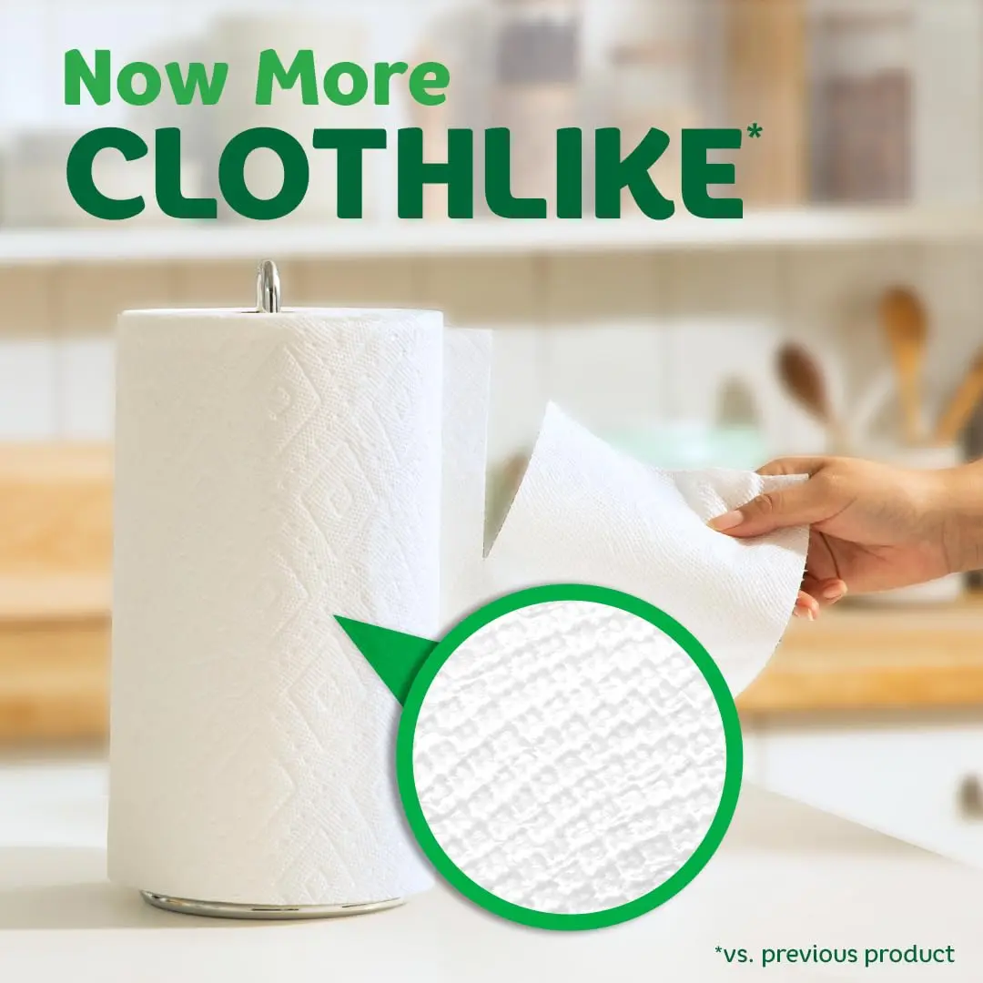 Bounty Select-A-Size Paper Towels, 8 Rolls (1080 Sheets Total) | 2-Ply Absorbent Sheets - view 5