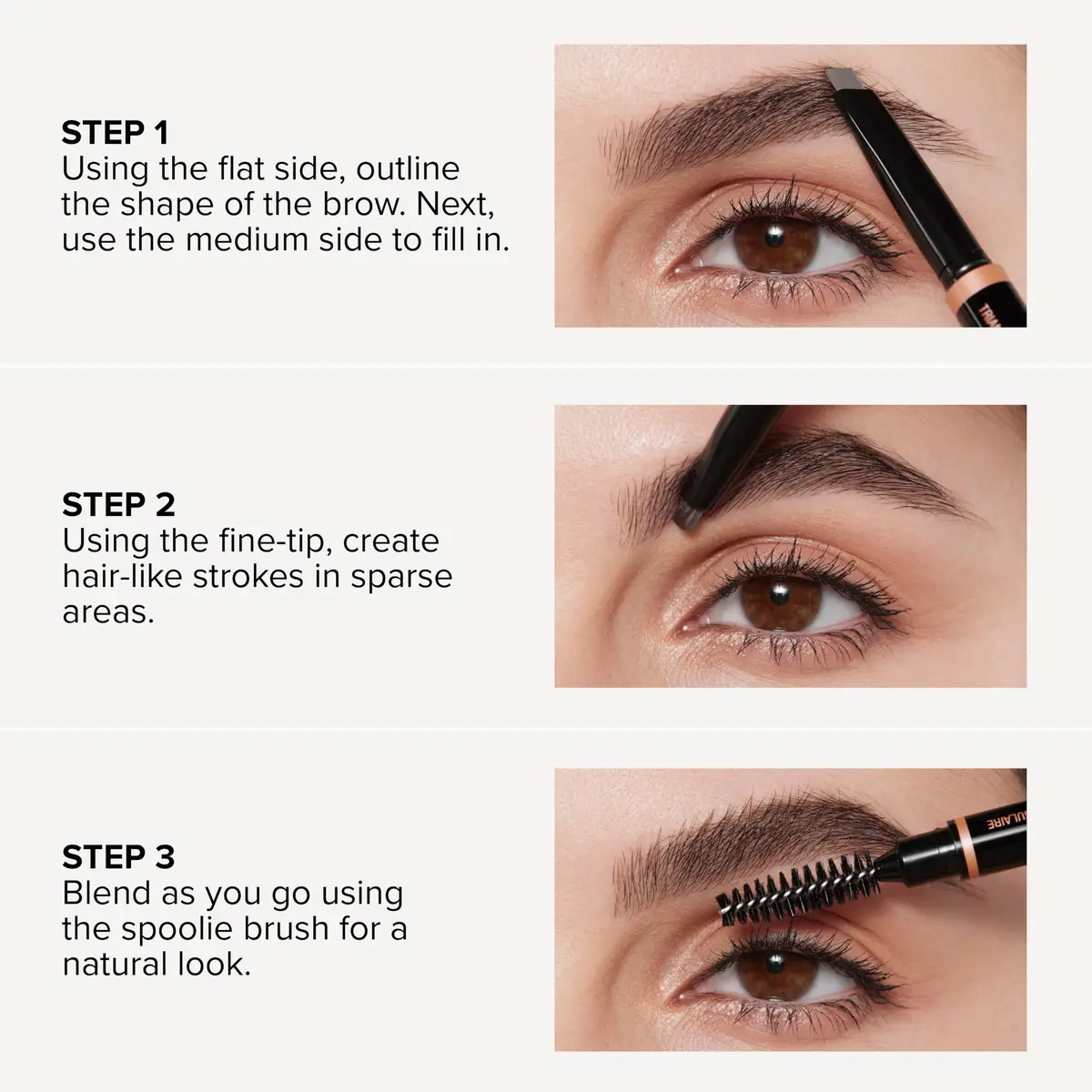 Anastasia Beverly Hills Brow Definer Mini 3-in-1 Easy Contour Pencil | Triangular Tip for Precise Brows - view 9