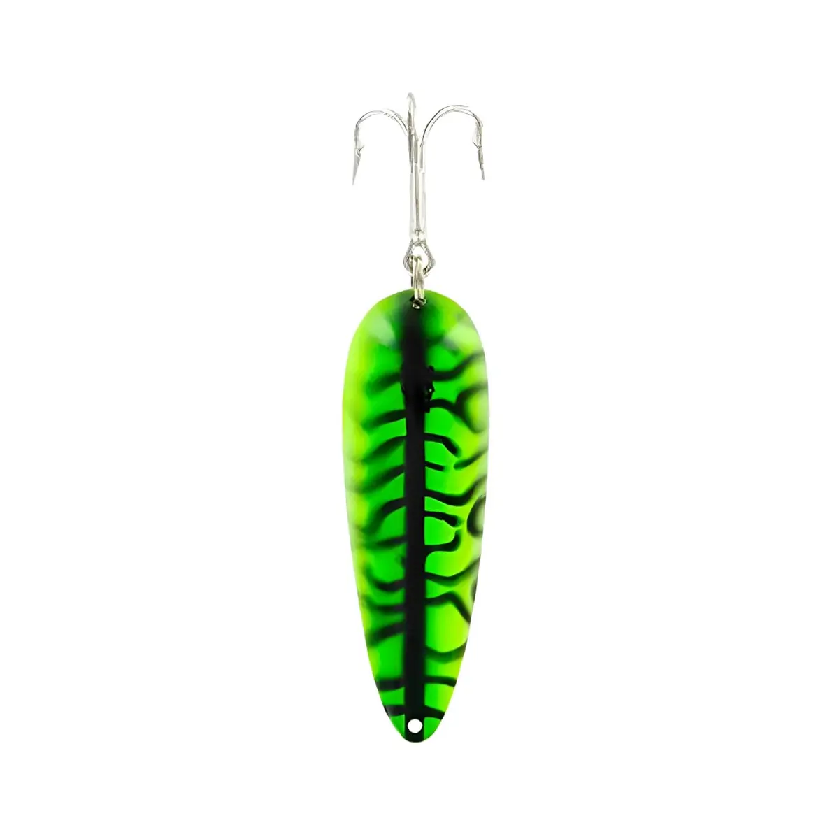 Dardevle Skeeter Nickel Back Double Hook 2/32 oz Fishing Spoons | Nickel Finish, 15/16" x 3/8" | Ideal for Northern Pike & Mackerel - main product image