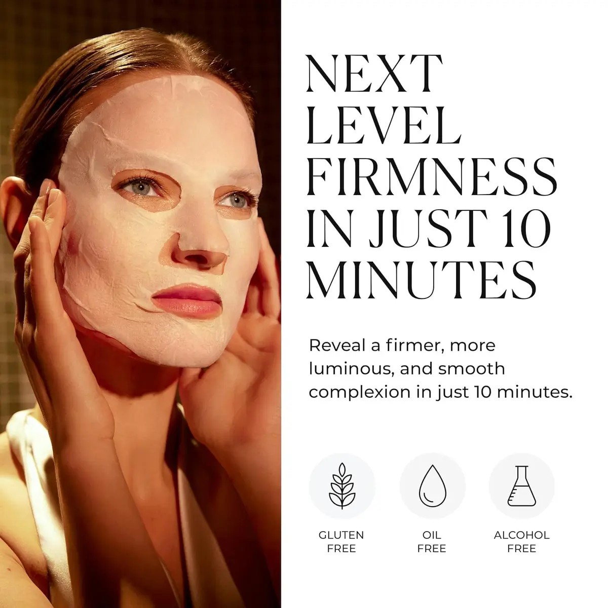 Natura Bissé Essential Shock Intense Instant-Lift Mask - Immediate Lifting with Collagen & Hyaluronic Acid (15ml) - view 4