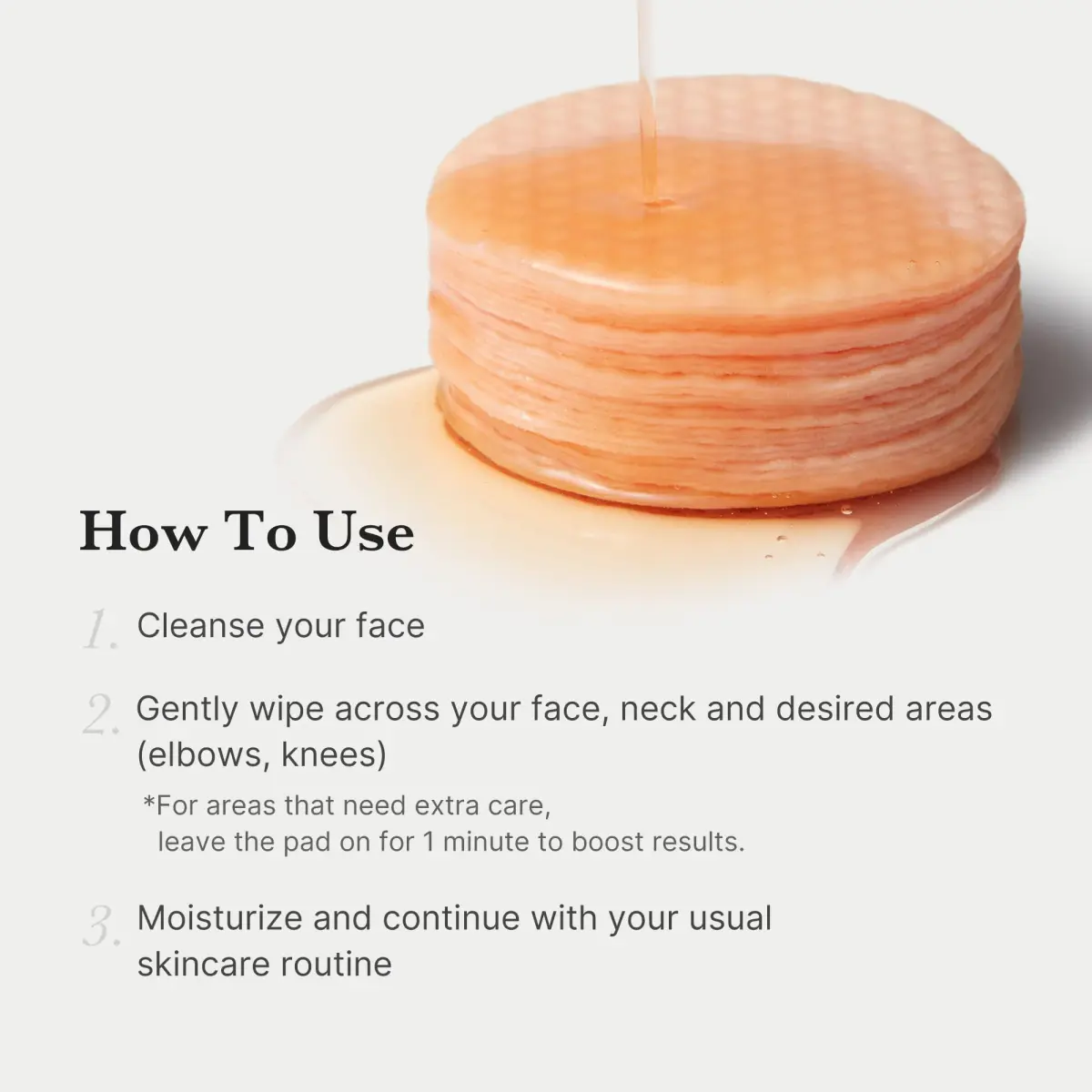 medicube Red Succinic Acid Panthenol Toner Pads 70 Count (Pack of 1) | Exfoliating Pads for Acne-Prone Skin - view 5