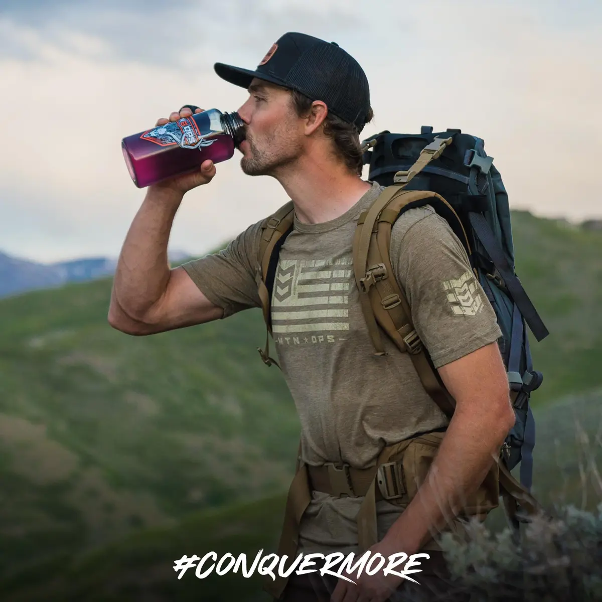 MTN OPS Enduro Stim-Free Pump Pre Workout, Tiger's Blood | Non-Stim Nitric Oxide Booster for Performance & Endurance - view 6