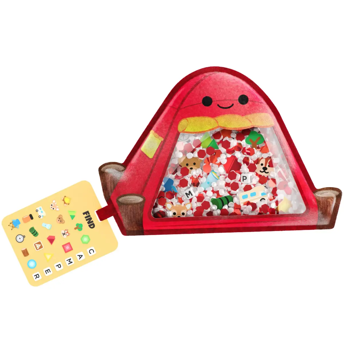 Vango BIZYBOO Smores Plush Figure Seek & Find Game | 25+ Hidden Objects - main product image