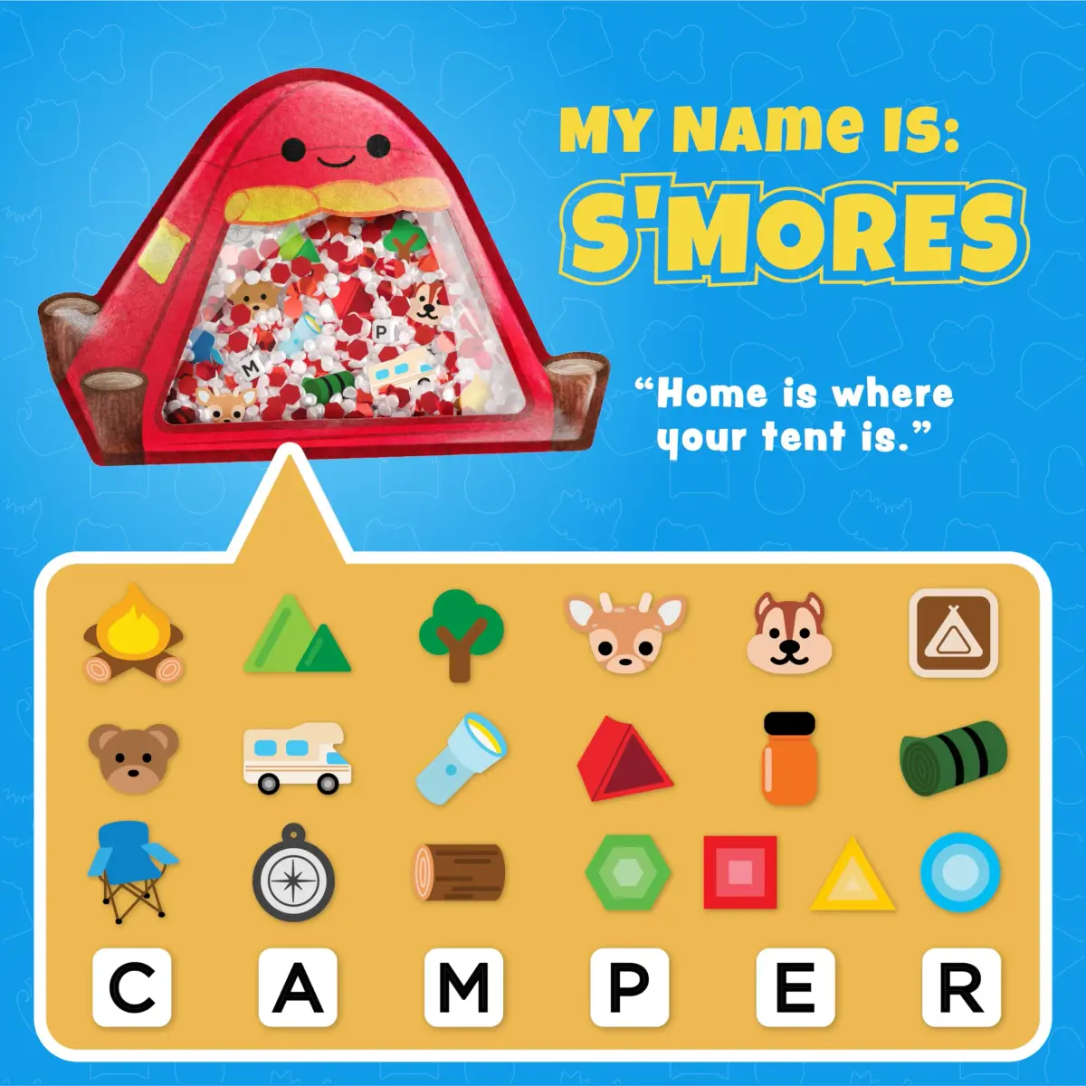 Vango BIZYBOO Smores Plush Figure Seek & Find Game | 25+ Hidden Objects - view 2