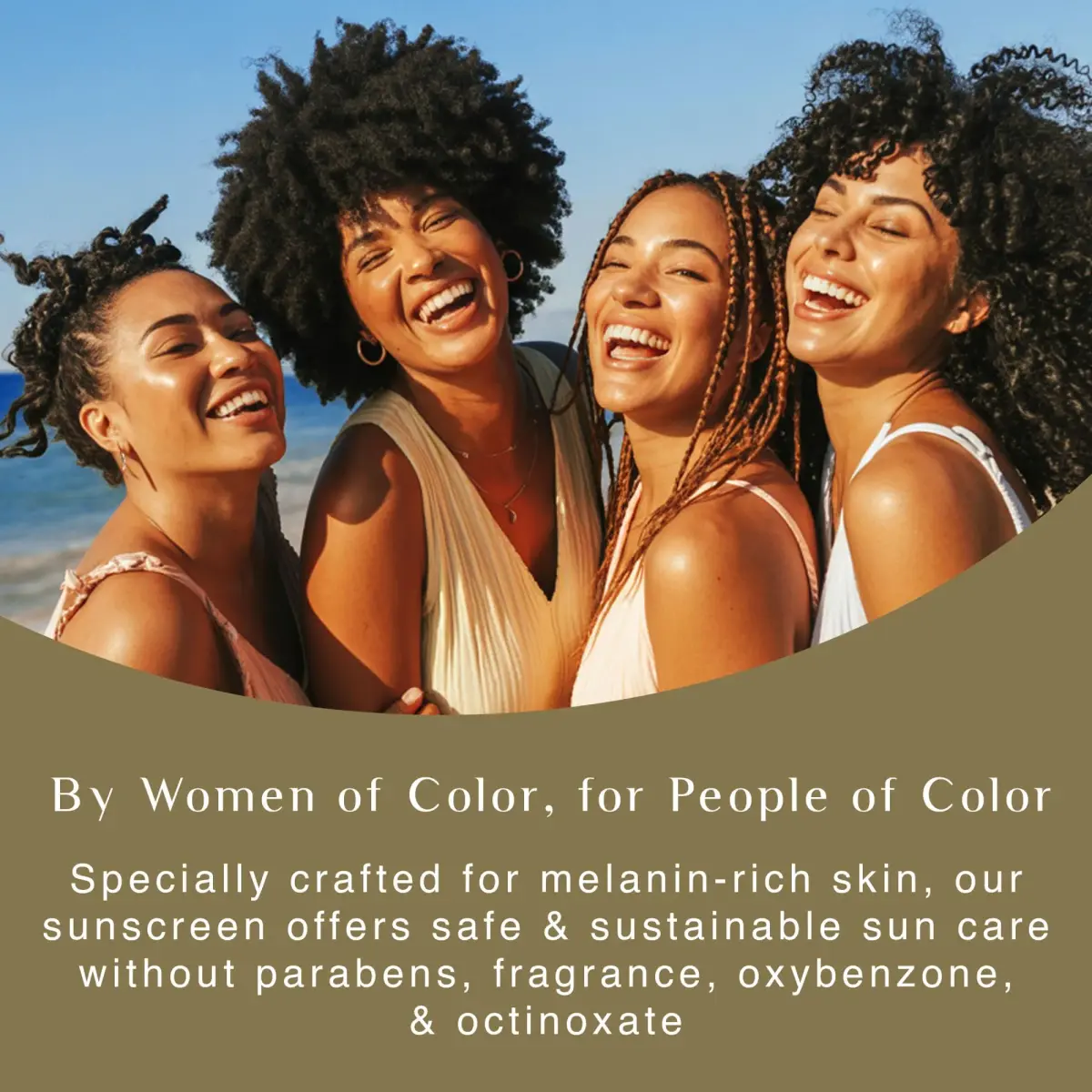 Black Girl Sunscreen SPF 30 Sun Lotion, Face & Body, Travel Size 59ml (2 Fl Oz) | Broad Spectrum Protection for Melanin-Rich Skin - view 6