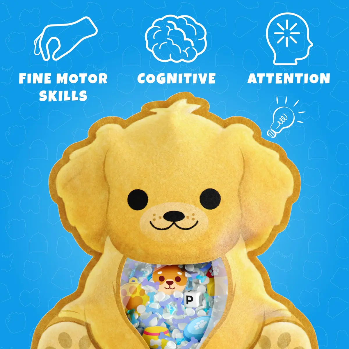 Vango BIZYBOO Guac Plush Figure | Seek & Find Hidden Object Game for Kids 2+ (25+ Objects) - view 6