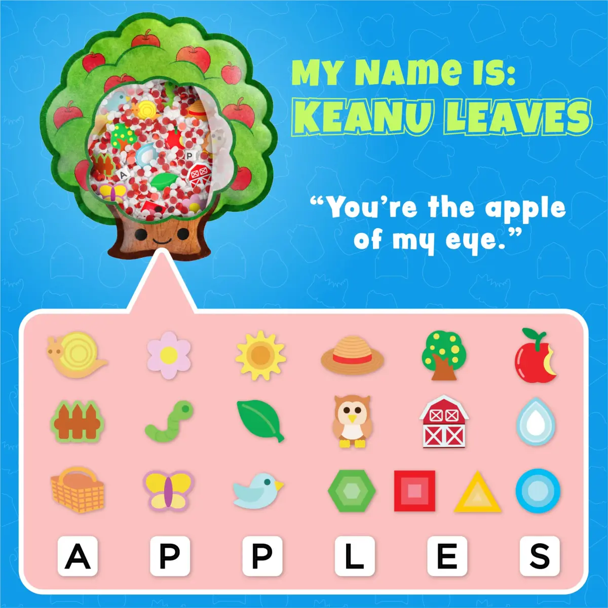 Vango BIZYBOO Keanu Leaves Plush Figure | Seek & Find Educational Toy for Kids 2+ (0.08 kg) - view 2