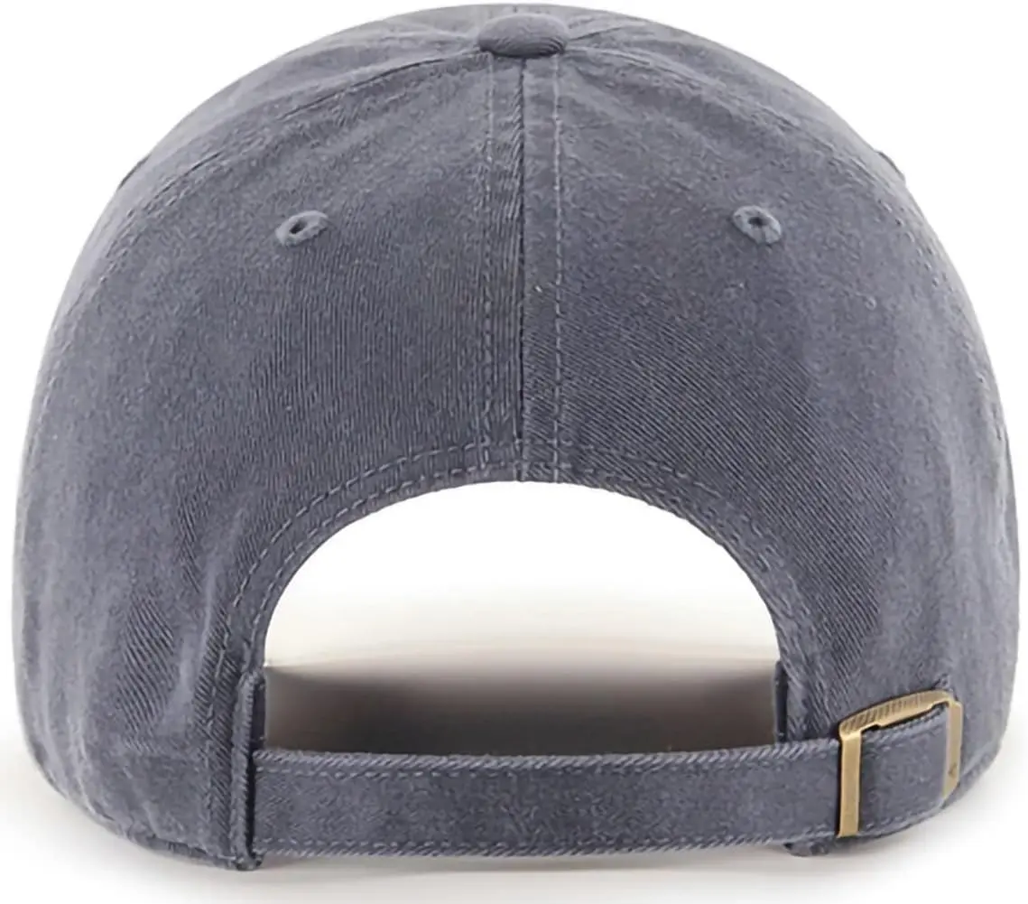 47 Brand MLB Vintage Navy Primary Logo Clean Up Adjustable Baseball Cap Hat, Adult One Size Fits All - Houston Astros Vintage Navy - view 2