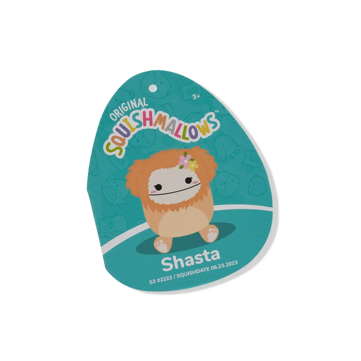 Squishmallows 3.5" Clip-On Shasta The Bigfoot | Small Plush Toy for Kids & Collectors - view 4