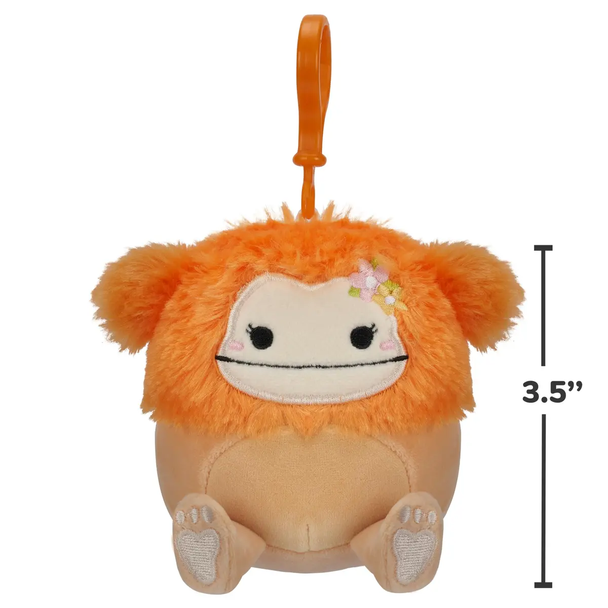 Squishmallows 3.5" Clip-On Shasta The Bigfoot | Small Plush Toy for Kids & Collectors - view 2