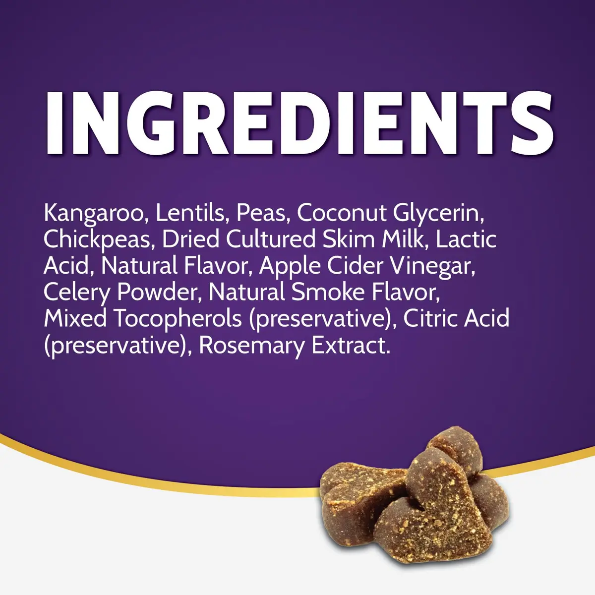 Zignature Kangaroo Soft Moist Dog Treats 4 Oz | Limited Ingredient, High-Quality Dog Snack - view 5