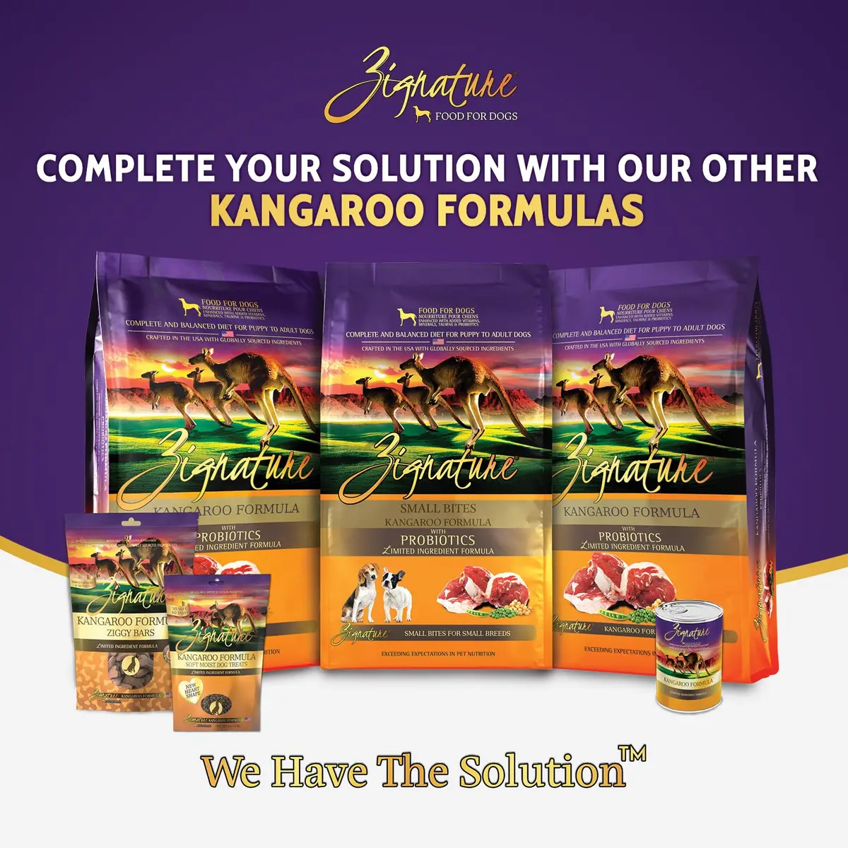 Zignature Kangaroo Soft Moist Dog Treats 4 Oz | Limited Ingredient, High-Quality Dog Snack - view 7