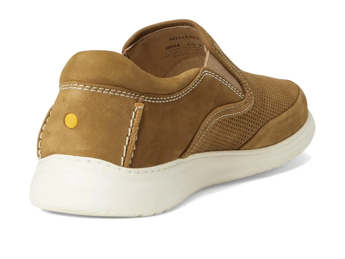 Samuel Hubbard Olema Slip-On Nutmeg Nubuck 9 D (M) | Trendsetting Casual Leather Loafer - view 5