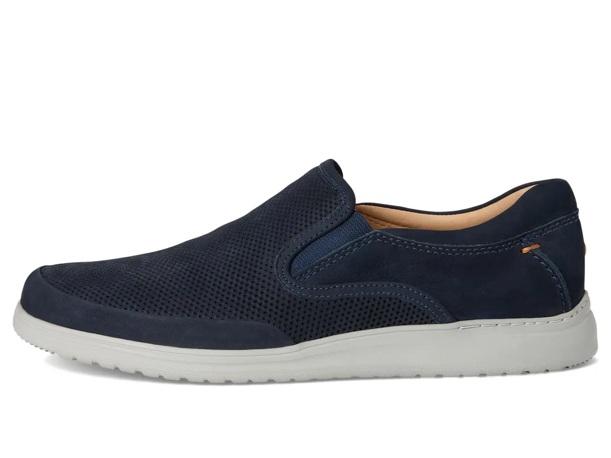 Samuel Hubbard Olema Slip-On Navy Nubuck 8.5 D (M) | Trendsetting Leather Loafer for Men - view 5