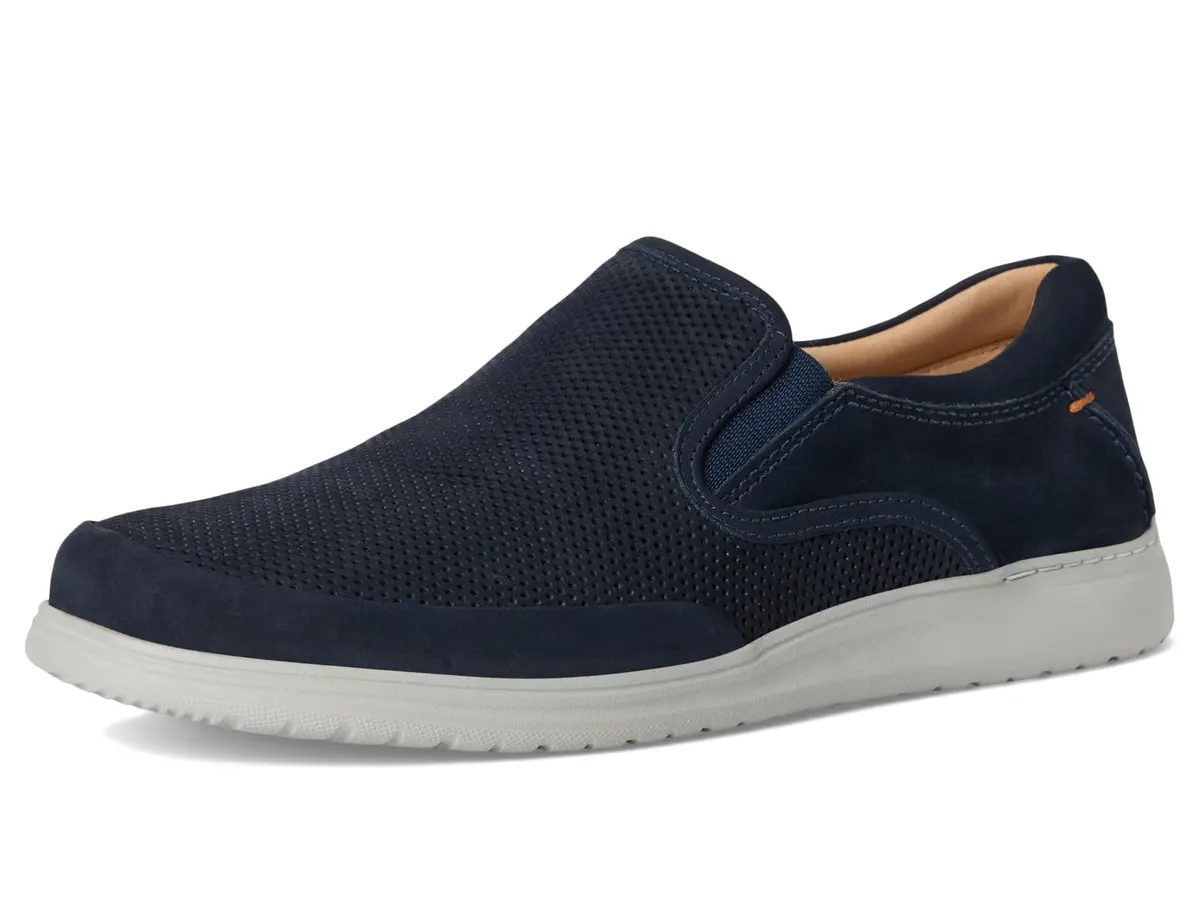 Samuel Hubbard Olema Slip-On Navy Nubuck 8.5 D (M) | Trendsetting Leather Loafer for Men - view 7