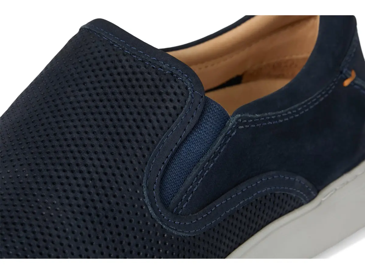 Samuel Hubbard Olema Slip-On Navy Nubuck 8.5 D (M) | Trendsetting Leather Loafer for Men - view 2