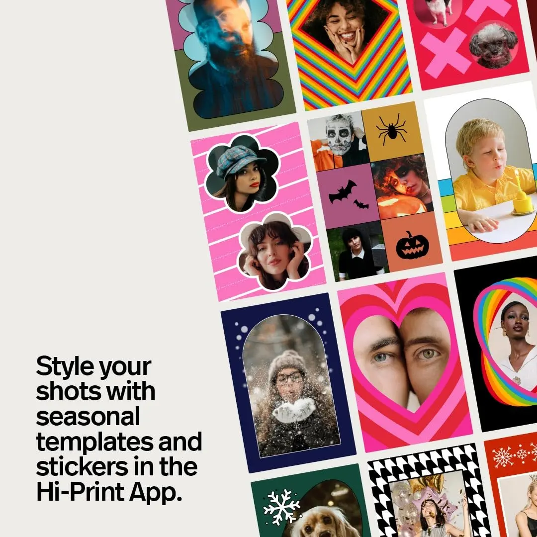 Polaroid Hi-Print 2nd Gen Bluetooth Photo Printer 2x3 Inch Prints | Black Printer Only (9129) - view 5