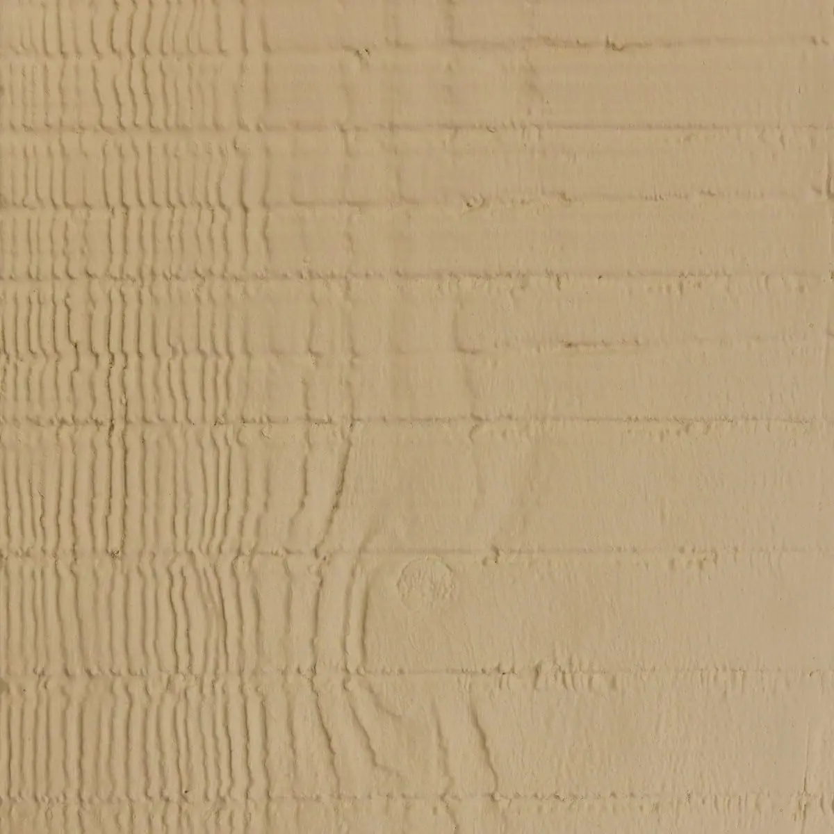 Ekena Millwork 3 1/2"W x 5 1/2"H x 16-ft. L 3-Sided (U-Beam) Resawn Rip HeritageTimber Faux Wood Ceiling Beam, Primed Tan | Lightweight, Authentic Look - view 2