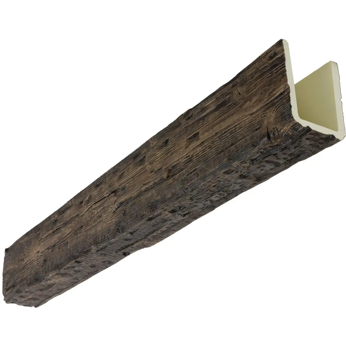 Ekena Millwork 5 1/2"W x 5 1/2"H x 20-ft. L Heritage Faux Wood Ceiling Beam, Kona Brown | Lightweight, Authentic Timber Look - main product image