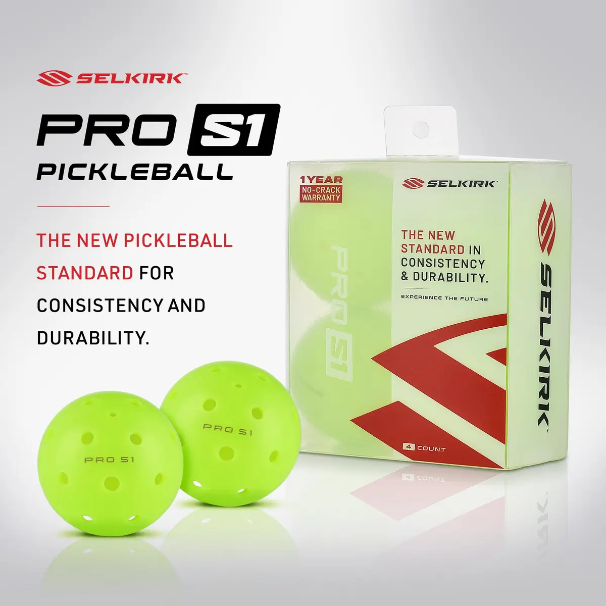 Selkirk Sport Pro S1 Outdoor Pickleballs | USAPA Approved | 100 Pack - view 2
