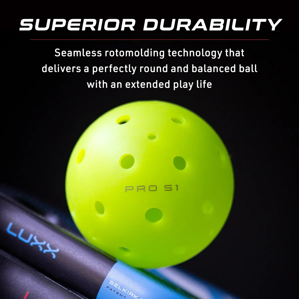 Selkirk Sport Pro S1 Outdoor Pickleballs | USAPA Approved | 100 Pack - view 3