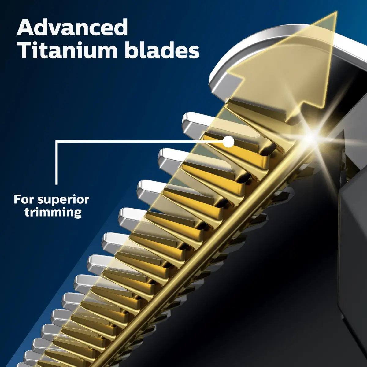 Philips Norelco Multigroom Series 9000 21-Piece Grooming Kit | DualCut Titanium Blades - view 7