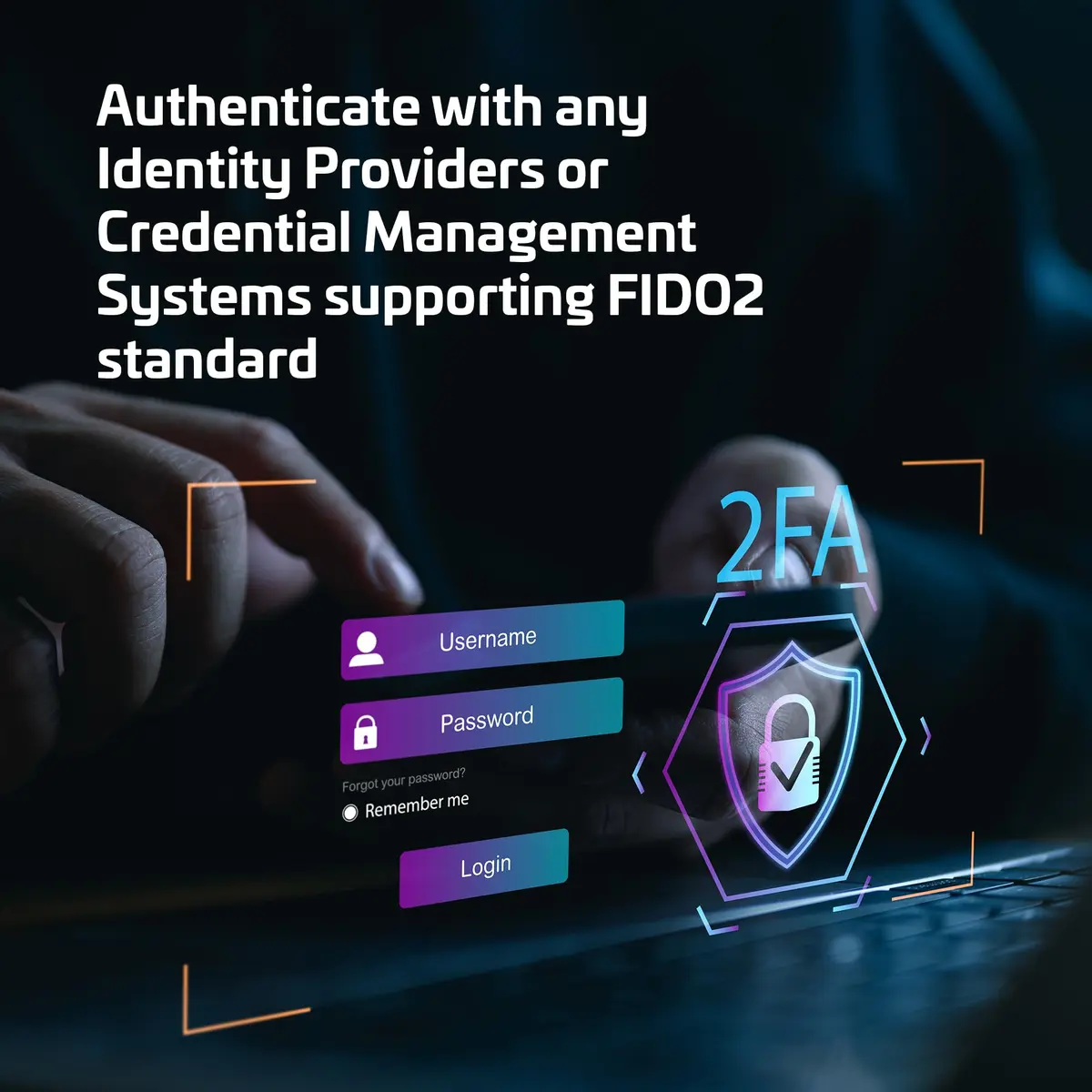 Thales SafeNet eToken FIDO USB-C Security Key | Passwordless Phishing-Resistant Authentication (70-120c) - view 6