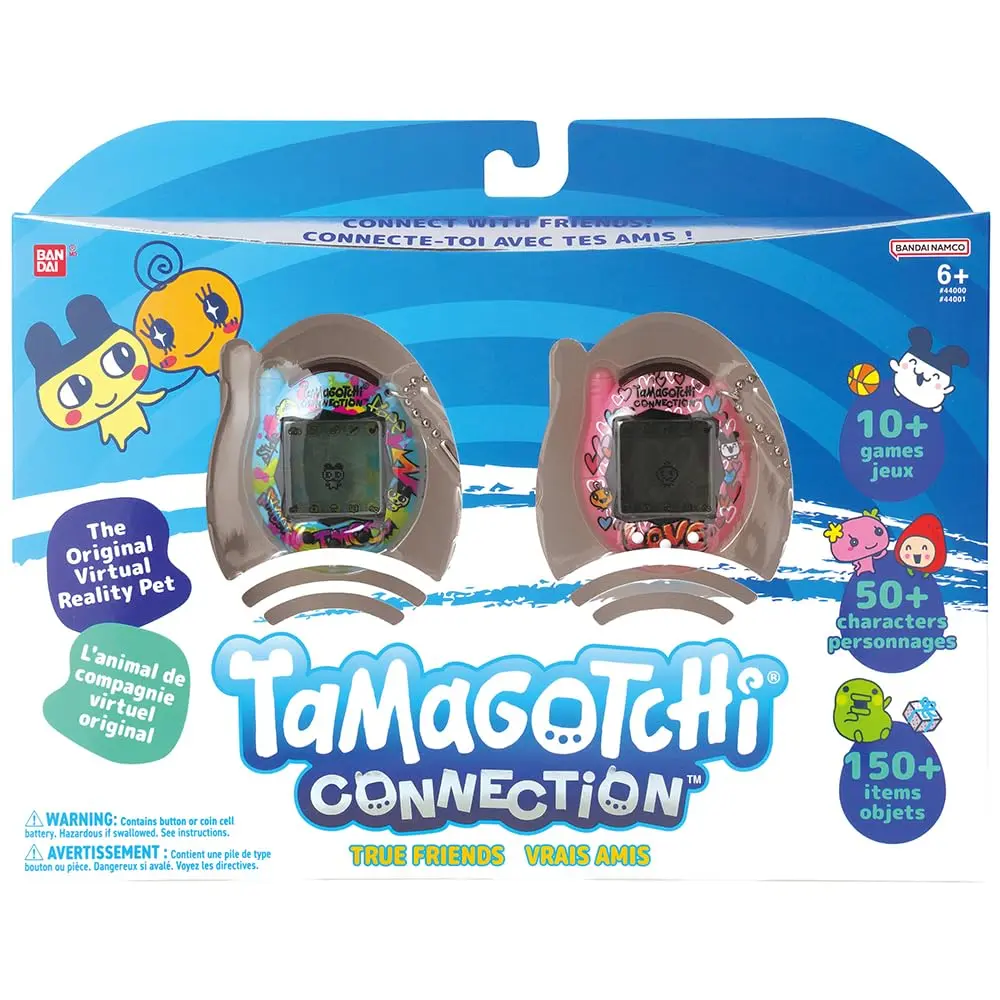 Tamagotchi Connection True Friends - Blue Graffiti and Pink Graffiti | Interactive Virtual Pet for Kids 6+ - view 5