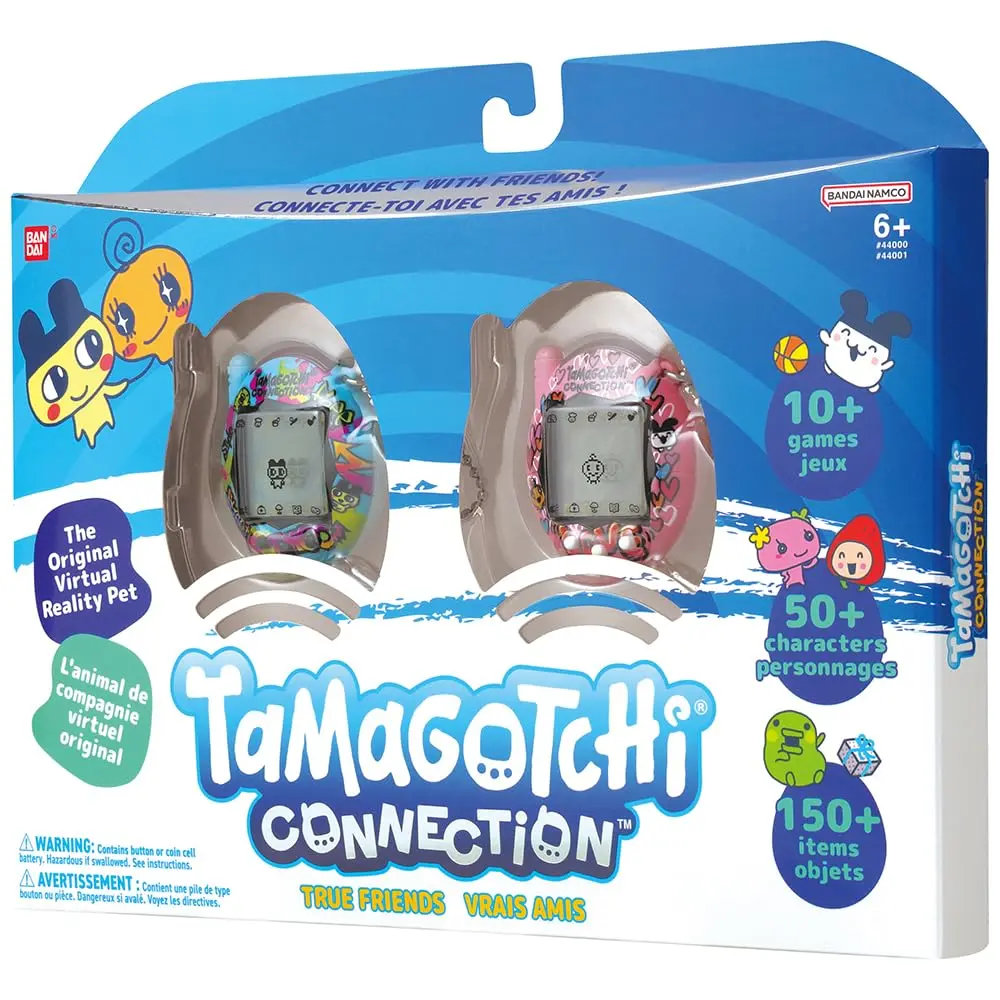 Tamagotchi Connection True Friends - Blue Graffiti and Pink Graffiti | Interactive Virtual Pet for Kids 6+ - view 6