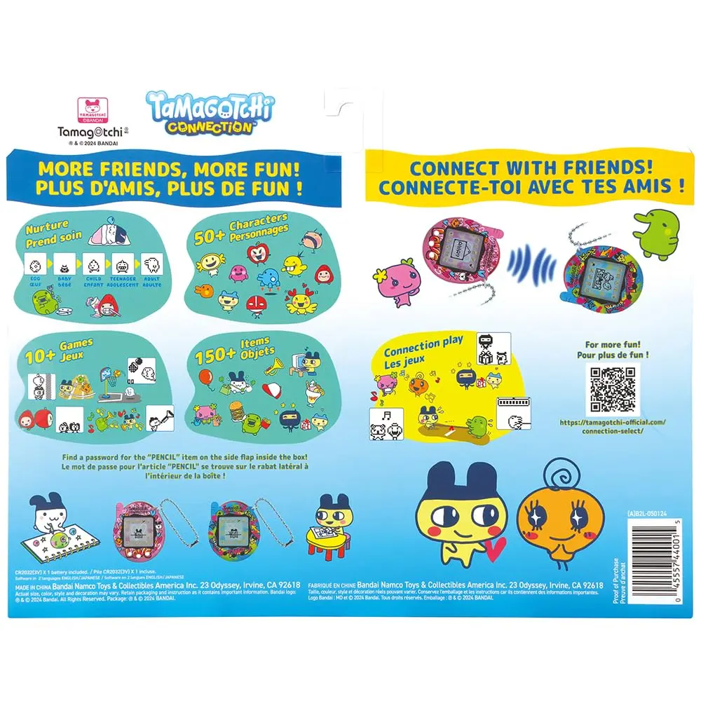 Tamagotchi Connection True Friends - Blue Graffiti and Pink Graffiti | Interactive Virtual Pet for Kids 6+ - view 7