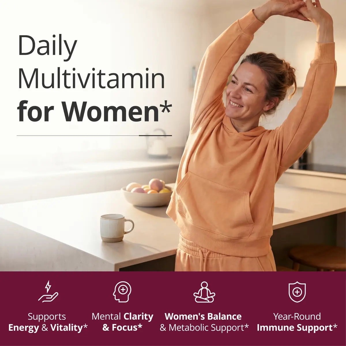 Vimerson Health Multivitamin for Women 60 Liquid Capsules | Energy, Focus & Immune Support - view 4