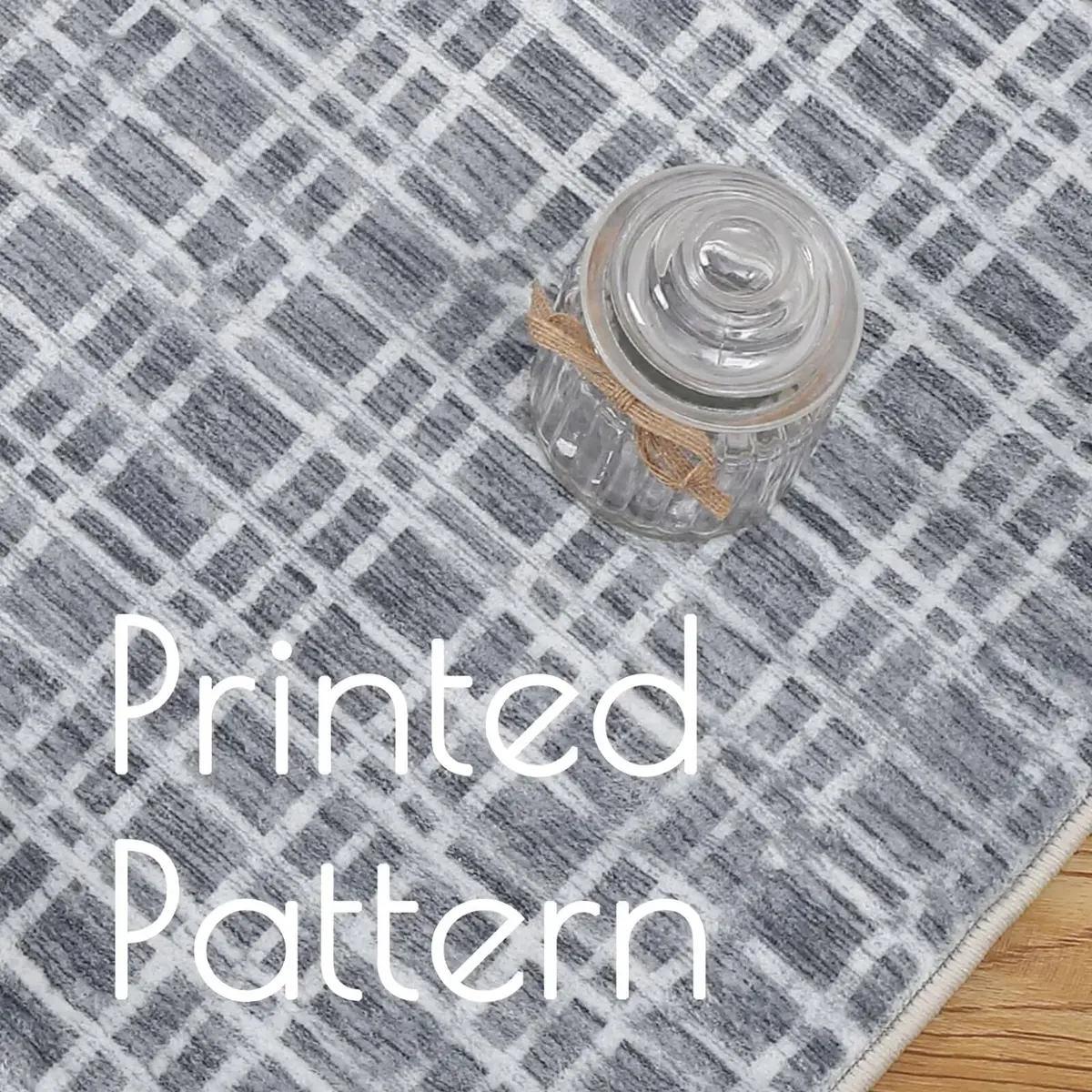 WESTLOOM 9x12 Area Rug | Machine Washable Non Slip Indoor Farmhouse Rug (9' x 12') - view 5