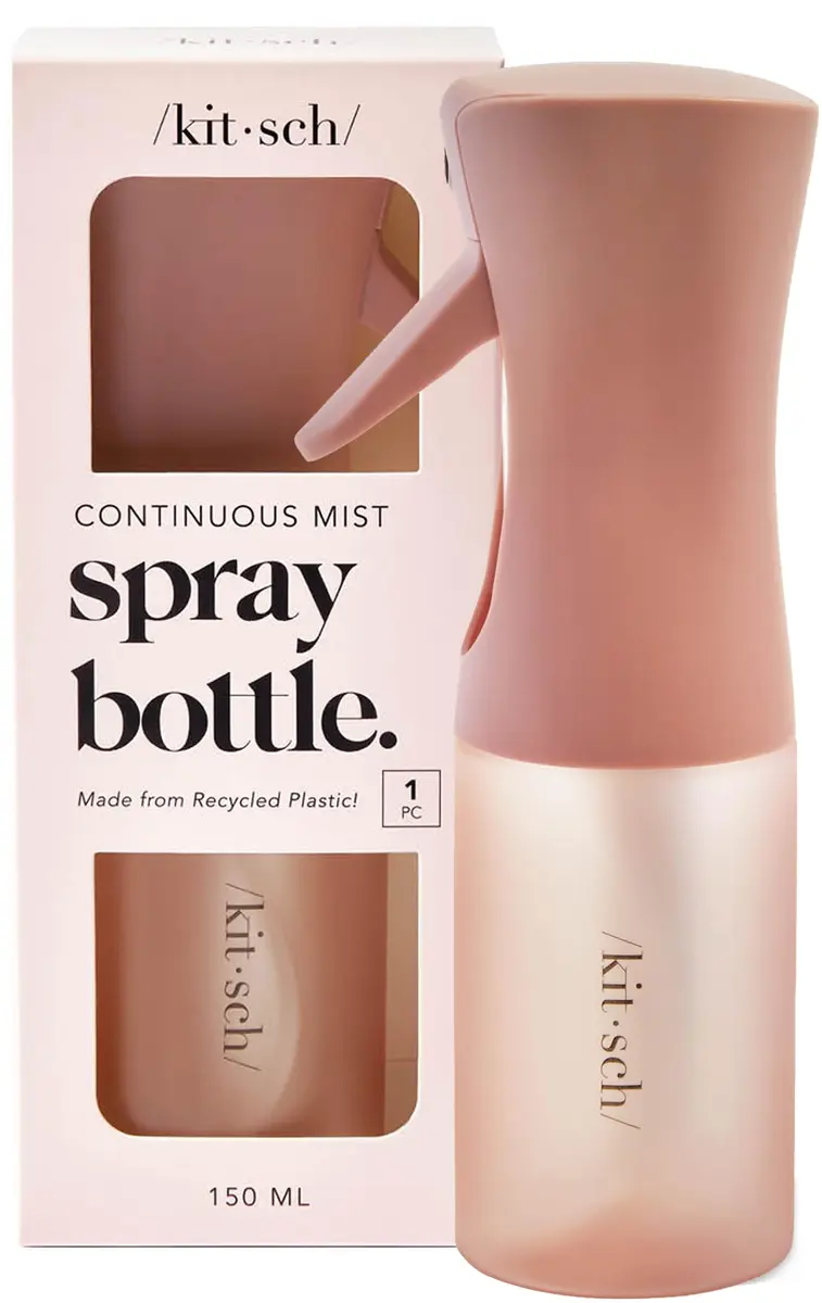 Kitsch Continuous Spray Bottle for Hair – Terracotta, 150ml (5.1 oz) | Ultra-Fine Mist for Styling & Refreshes Curls - main product image