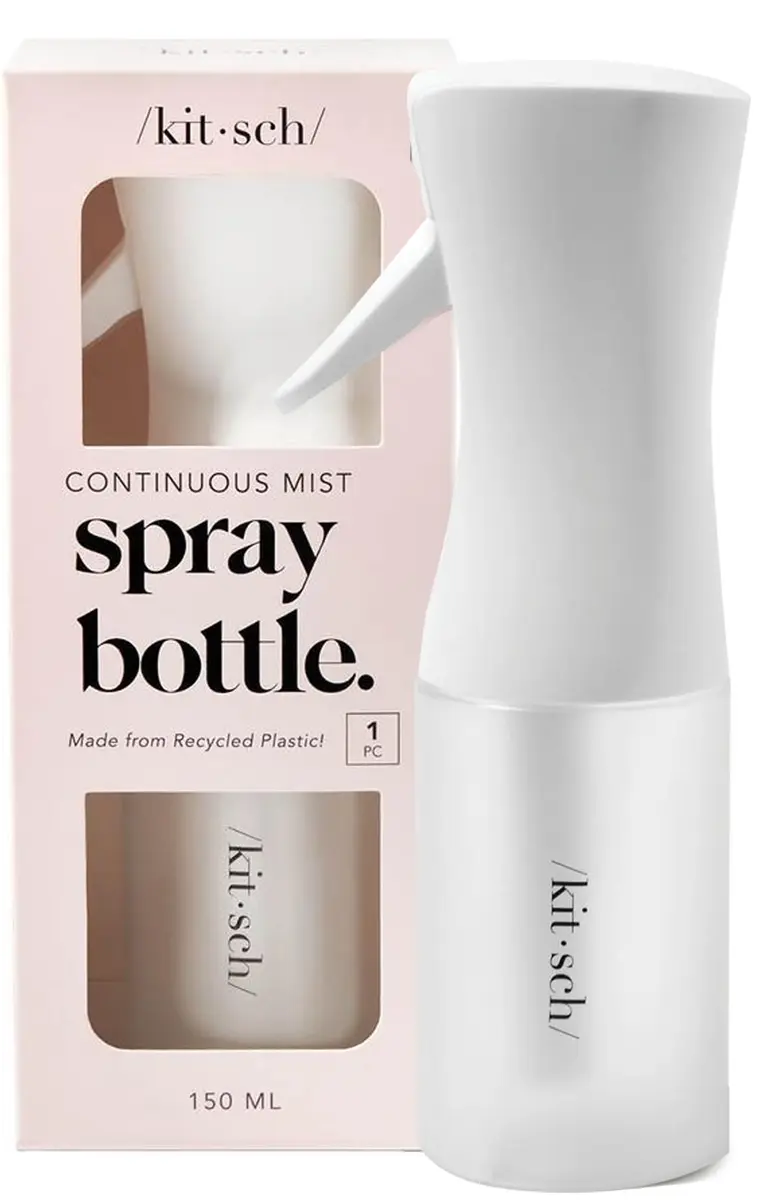 Kitsch Continuous Spray Bottle for Hair – White, 150ml (5.1 oz) | Ultra-Fine Mist for Effortless Styling - main product image