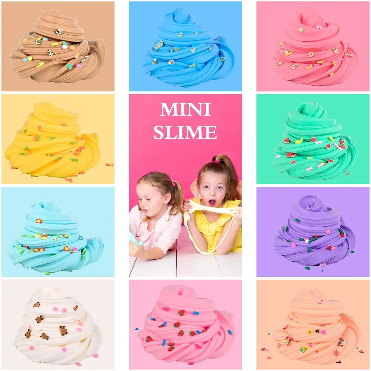 tuupowana Premium Scented Butter Slime 10 Pack Kit | 450ml (15.2 Fl Oz) Total | Non-Toxic & Safe for Kids - view 4