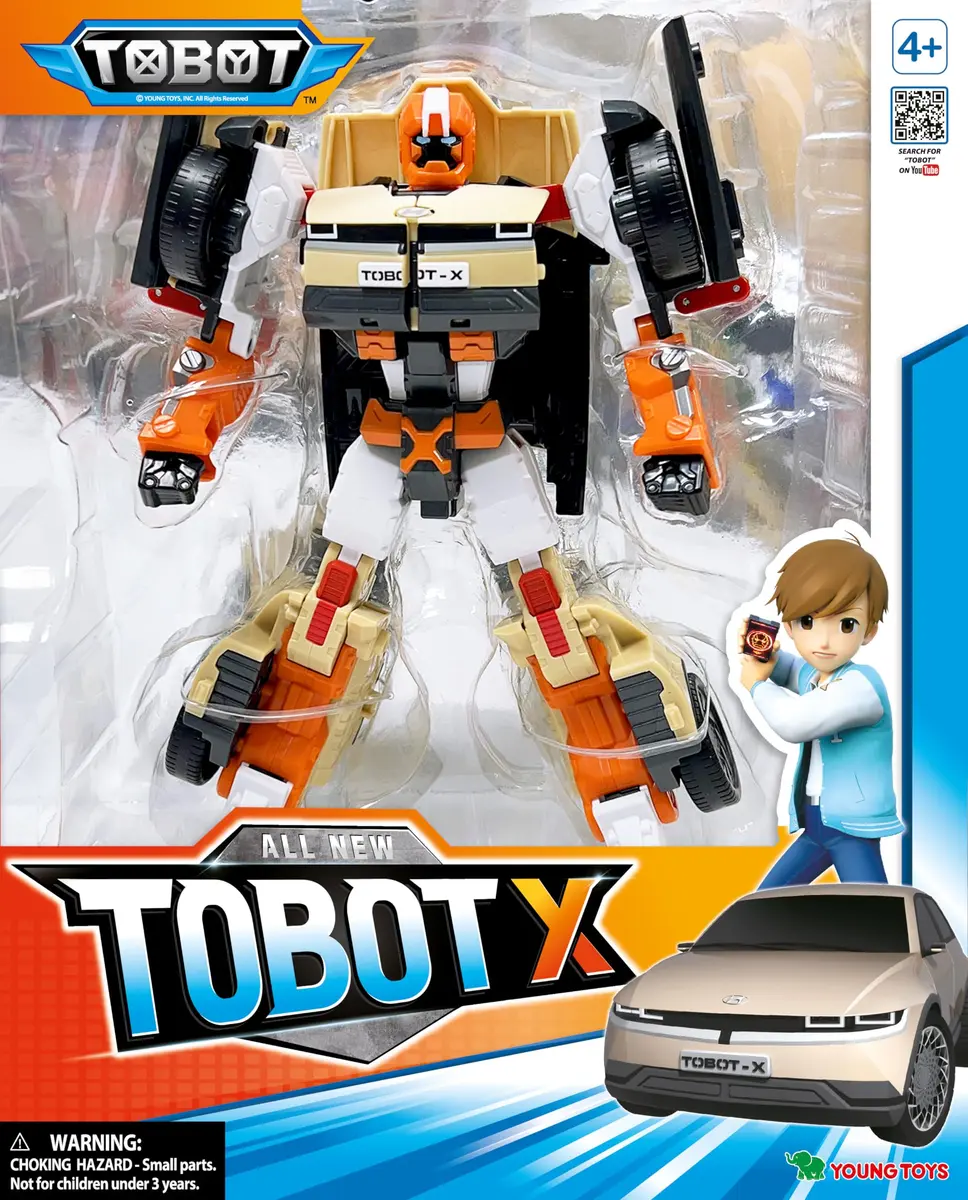 TOBOT X Transforming Robot Toy 9-inch Scale | ASTM-Tested Educational Toy - view 7