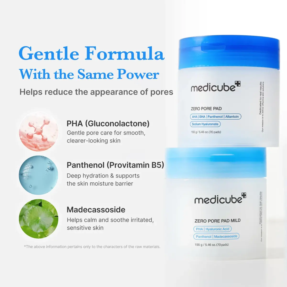 medicube Zero Pore Pads Mild 2.0 Toner Pads 70 Count (Pack of 1) | Gentle Exfoliation for Pores & Blackheads - view 4