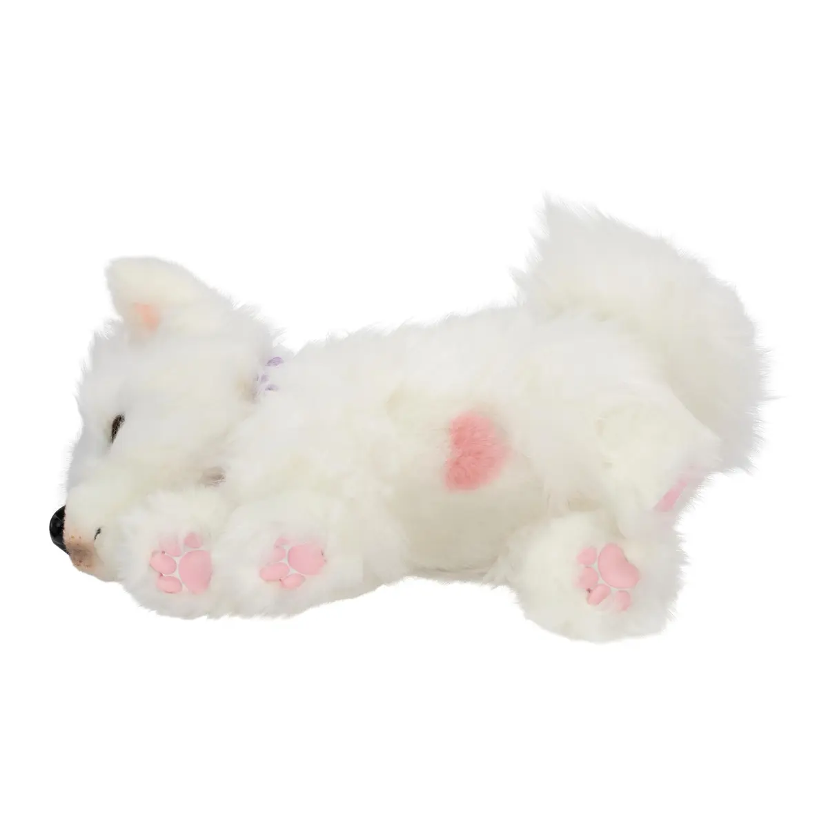 Little Live Pets My Really Real Puppy Luna the Samoyed Interactive Plush | 60 Sounds & Reactions, Weighted Paws, Movable Eyes - view 7