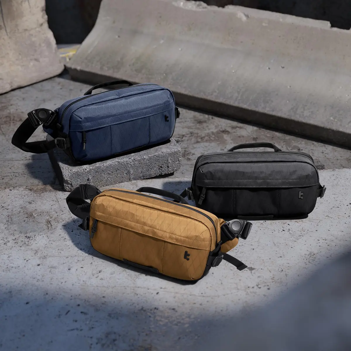 tomtoc 5.5L X-Pac Sling Crossbody Bag for Nintendo Switch 2/ROG Xbox Ally X | Urban Waterproof Design - view 8