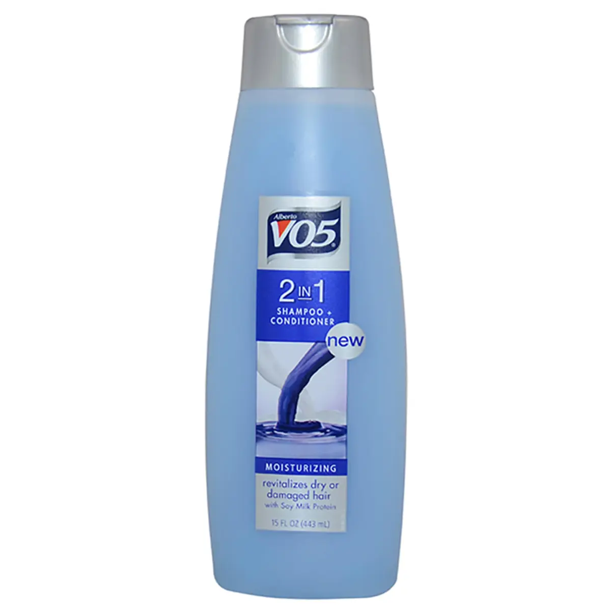 VO5 2 in 1 Moisturizing Shampoo & Conditioner 15 oz | Soft, shiny hair with vitamins & natural oils - main product image