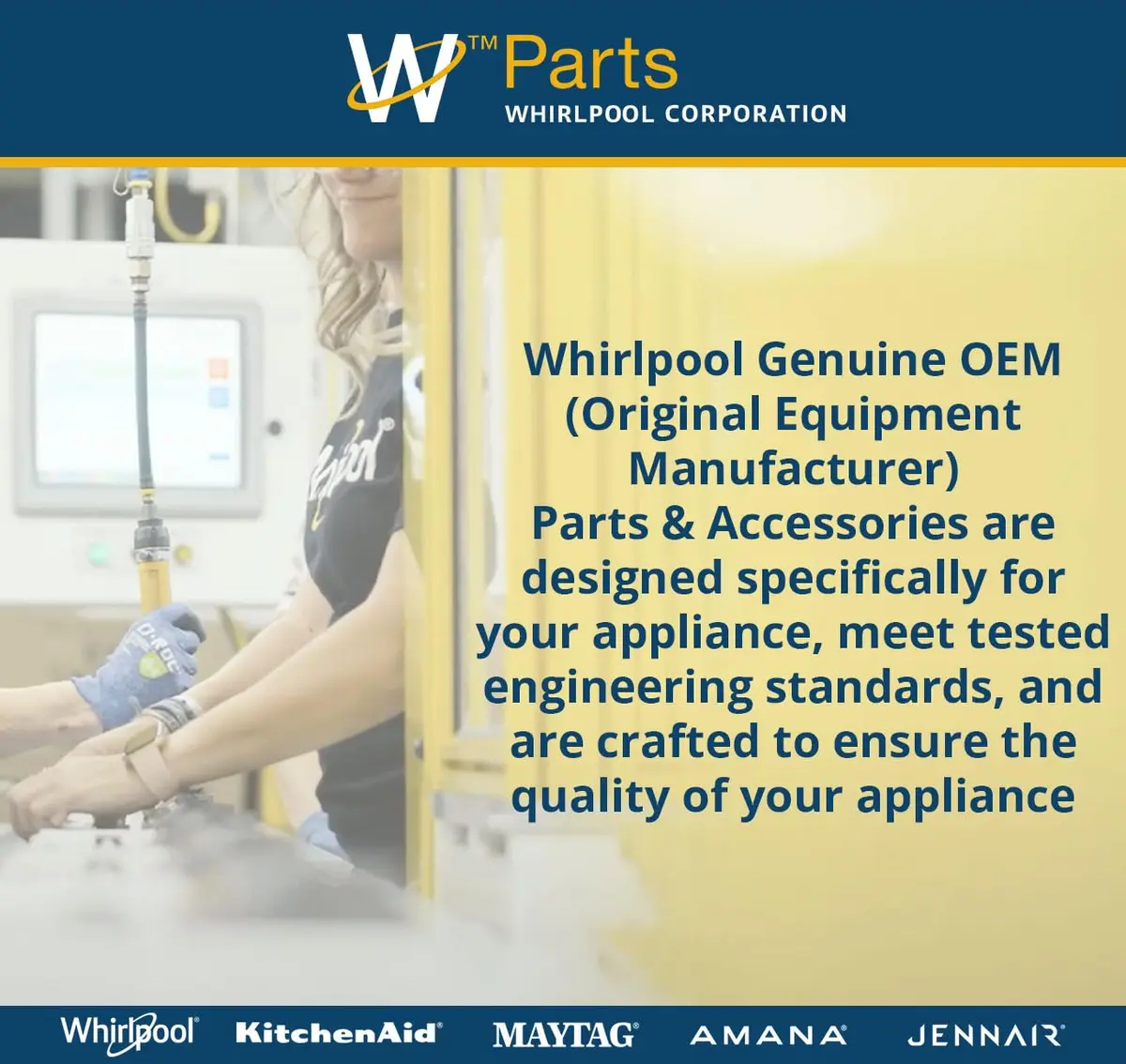 Whirlpool 3/4 HP In-Sink Disposer Replaces GC5000XEA | Continuous Feed, OEM, 1725 RPM, 1 Year Warranty - view 5