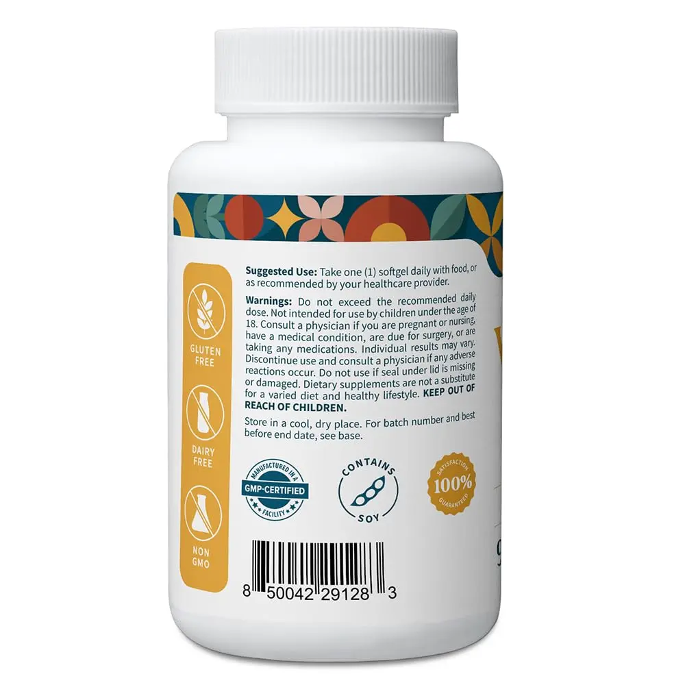 Pattern Wellness Vitamin E 400 IU – 90 Softgels | Supports Antioxidant & Cellular Health - view 2