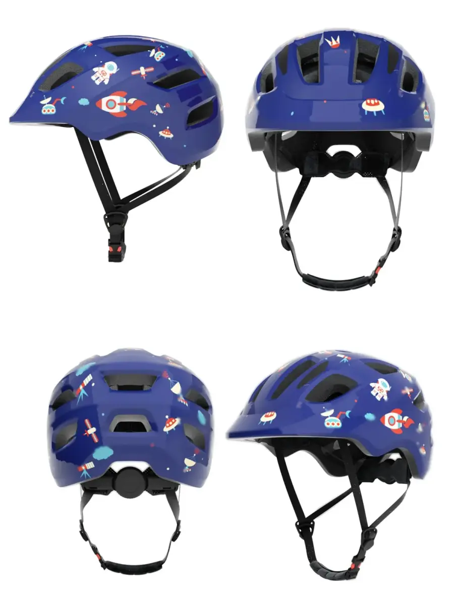 XJD Toddler Helmet for Kids, Design Blue, X-Small (46-51 cm) - Lightweight Multi-Sport Bike & Skateboard Helmet - view 2
