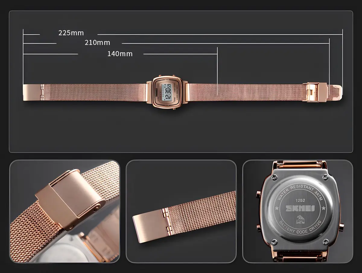 MASTOP Women's Ultra-Thin Petite Quartz Watch 28mm | Japanese Movement - view 6