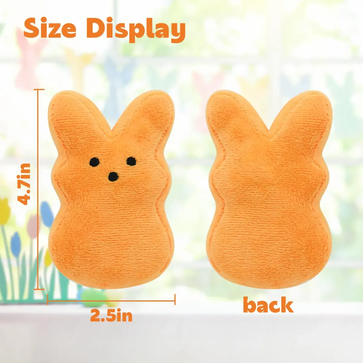 RLXGCZ Easter Bunny Plush Toys Set - 12 Pcs, 5-Inch Bunnies - view 3
