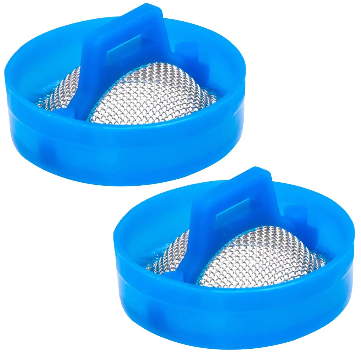 CustomyLife Water Inlet Valve Filter for Washer, 2pcs | High-Quality Stainless Steel & Reusable - main product image