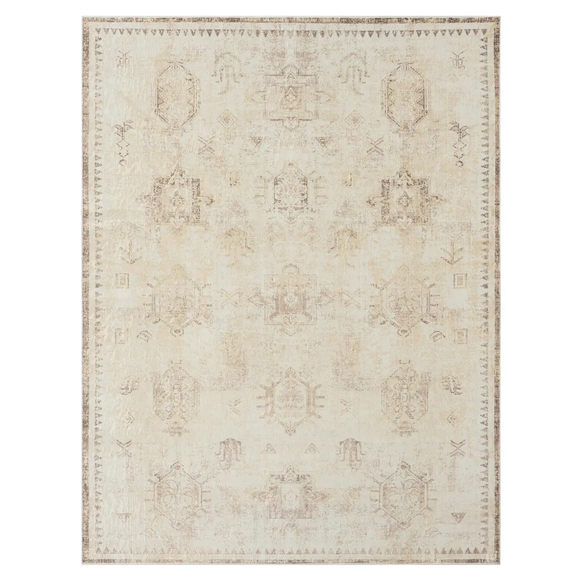 Harlow Hill 3x4 Machine Washable Area Rug | Water-Repellent & Stain-Resistant, Non-Slip Latex Backing (91 characters) - main product image
