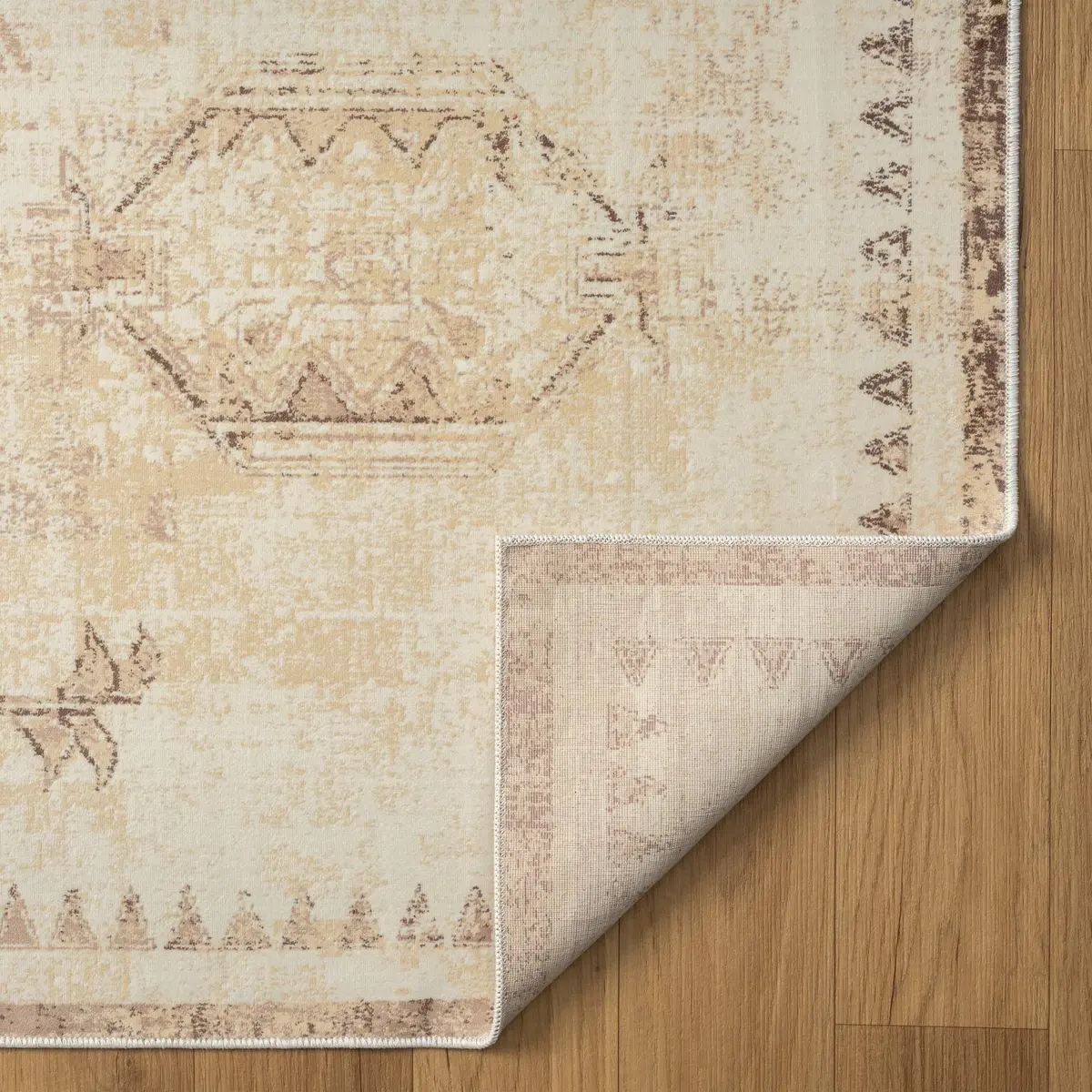 Harlow Hill 3x4 Machine Washable Area Rug | Water-Repellent & Stain-Resistant, Non-Slip Latex Backing (91 characters) - view 5