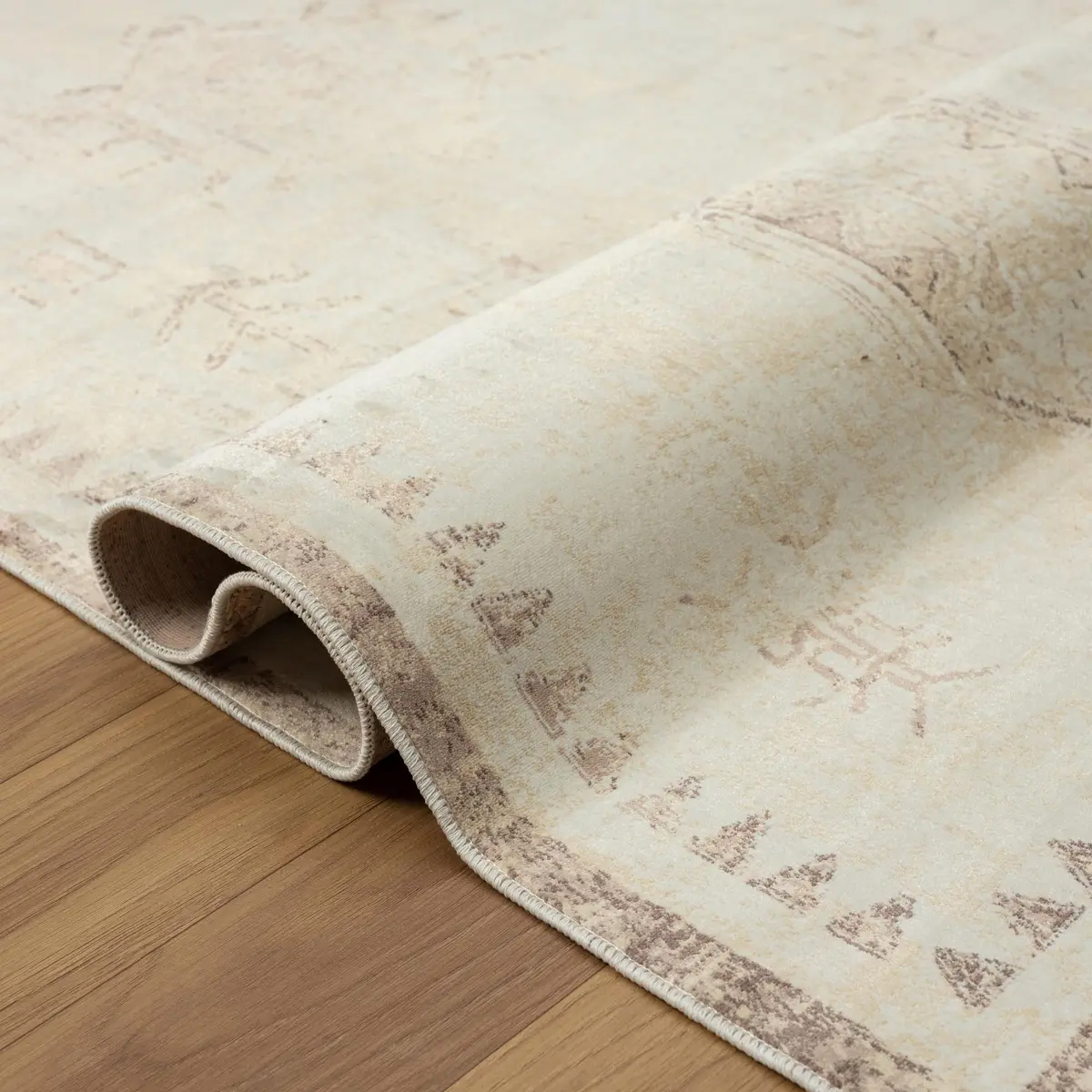 Harlow Hill 3x4 Machine Washable Area Rug | Water-Repellent & Stain-Resistant, Non-Slip Latex Backing (91 characters) - view 3