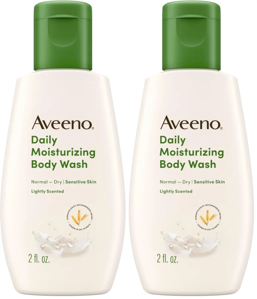 Aveeno Daily Moisturizing Body Wash 200ml (6.76 Fl Oz) | Prebiotic Oat for Dry Sensitive Skin - main product image